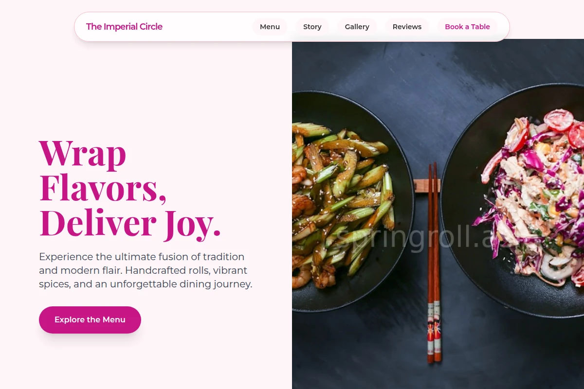 roll Asian Fusion Food