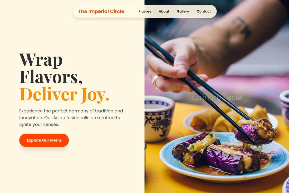 roll Asian Fusion Food