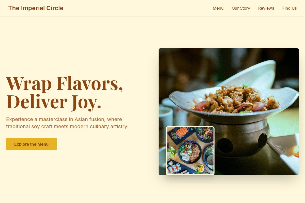 soy Asian Fusion Food