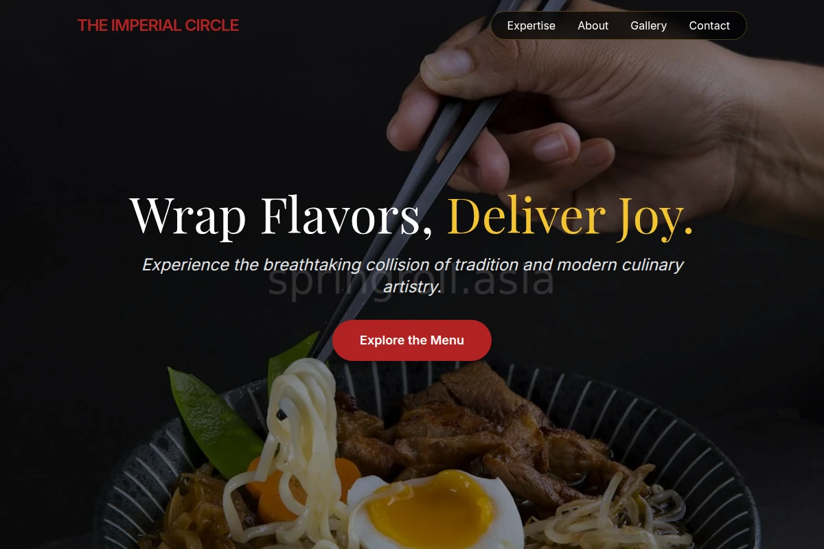 fusion Chinese Food
