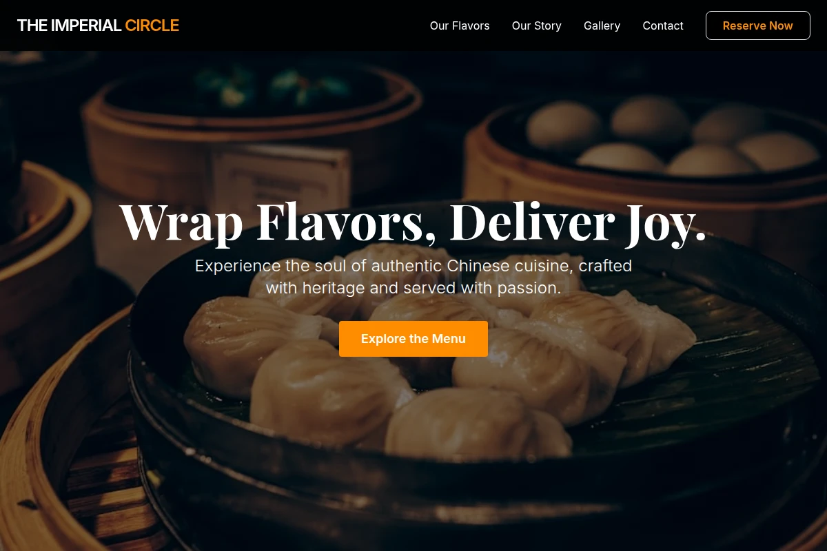 savory Chinese Food