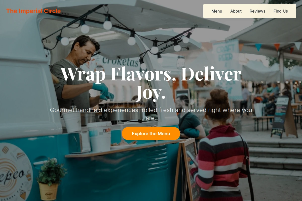 wrap Food Truck