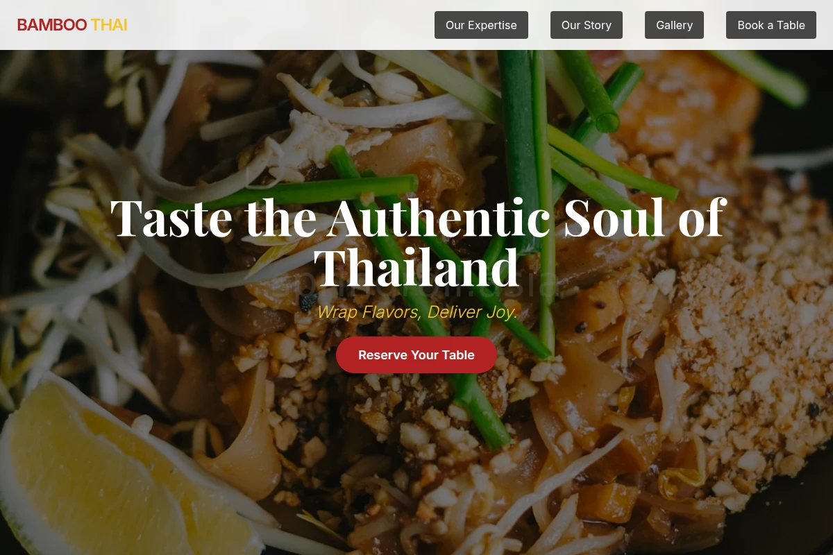 bamboo Thai Food