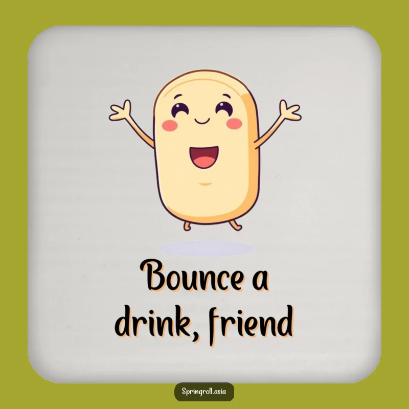 Funny Spring Roll Jump Coaster - Protect Surfaces with Fun