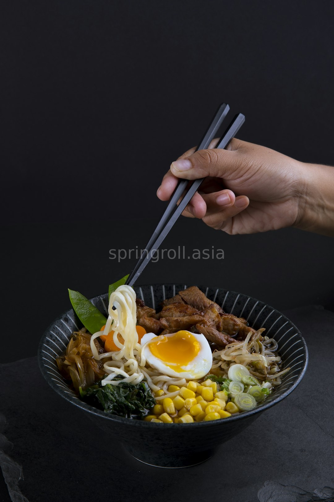 Chef preparing food